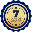 Selo referente aos 7 dias de garantia.